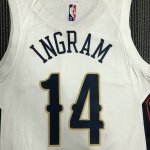 NBA 14 Ingram Pelicans 75th anniversary Maillot blanc